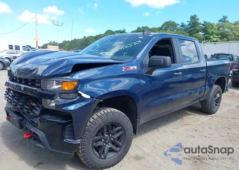 2021 Chevrolet Silverado 1500 4Wd Short Bed Custom Trail Boss/4Wd Standard Bed Custom Trail Boss z USA, uszkodzony, nr VIN 1GCPYCEL3MZ426231